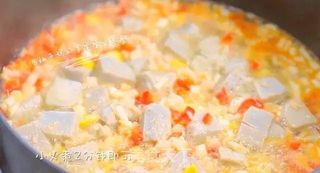 鸡蛋豆腐鲜虾羹—滑嫩Q弹的做法步骤：14