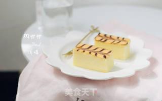 酸奶乳酪千叶纹蛋糕的做法步骤:11