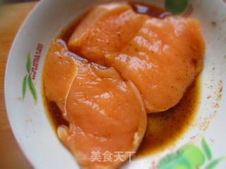 照烧鸡肉饭的做法步骤：1