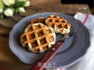 #第四届烘焙大赛暨是爱吃节#黑芝麻华夫饼的做法步骤:11