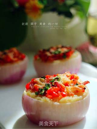 #第四届烘焙大赛暨是爱吃节#香烤土豆洋葱圈的做法步骤:16