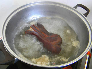 腊肉糯米卷的做法步骤:5
