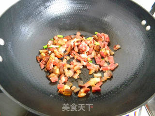 腊肉糯米卷的做法步骤:9
