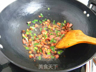 腊肉糯米卷的做法步骤:12