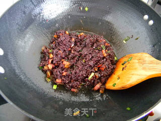 腊肉糯米卷的做法步骤:14