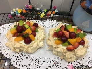 #第四届烘焙大赛暨是爱吃节#帕芙洛娃蛋糕的做法步骤:9