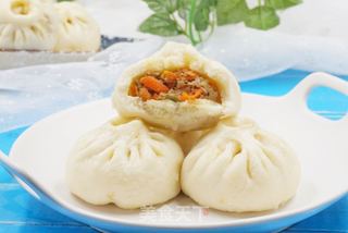 #第四届烘焙大赛暨是爱吃节#胡萝卜牛肉包的做法步骤:15