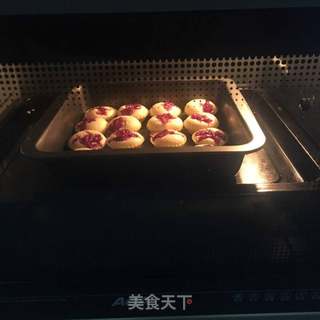 #第四届烘焙大赛暨是爱吃节#玫瑰酱小蛋糕的做法步骤:19