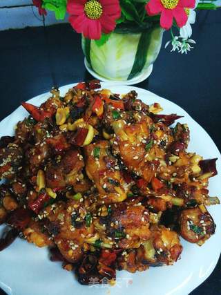 重庆辣子鸡的做法步骤:14