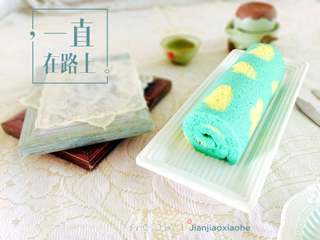 #第四届烘焙大赛暨是爱吃节#蓝天白云蛋糕卷的做法步骤:21