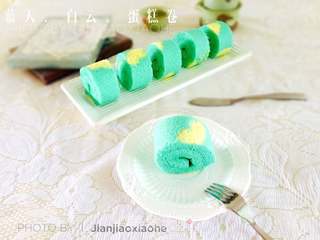 #第四届烘焙大赛暨是爱吃节#蓝天白云蛋糕卷的做法步骤:25