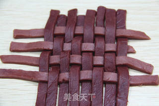爱心编织饼干的做法步骤:8