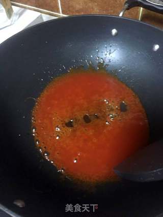 秋妍的糖醋里脊的做法步骤:3