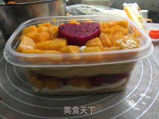 #第四届烘焙大赛暨是爱吃节#水果盒子蛋糕的做法步骤:13