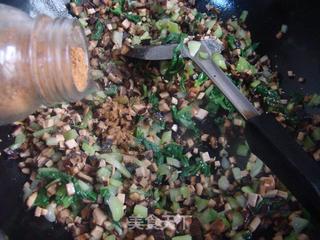 香菇青菜包的做法步骤:7