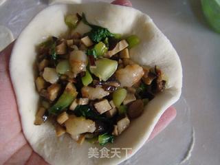 香菇青菜包的做法步骤:13