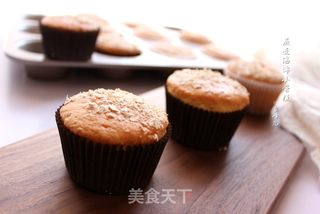 #第四届烘焙大赛暨爱吃节#燕麦海绵小蛋糕的做法步骤:11