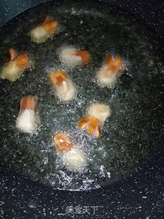 章鱼脆皮肠的做法步骤:5