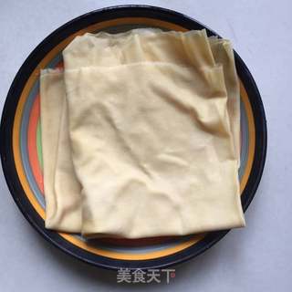 凉拌豆腐皮的做法步骤:2