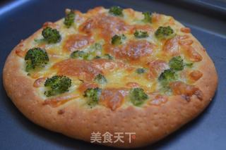 ＃第四届烘焙大赛暨是爱吃节＃简易披萨的做法步骤：8