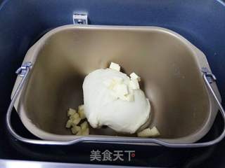 香葱火腿花式面包的做法步骤:2