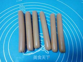 香葱火腿花式面包的做法步骤:5