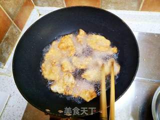 锅包肉的做法步骤:6