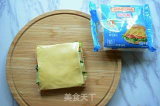 #第四届烘焙大赛暨是爱吃节#小猪猪三明治的做法步骤:13
