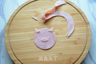 #第四届烘焙大赛暨是爱吃节#小猪猪三明治的做法步骤:17