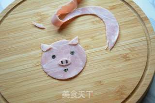 #第四届烘焙大赛暨是爱吃节#小猪猪三明治的做法步骤:18