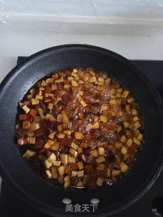 三鲜豆皮的做法步骤:5
