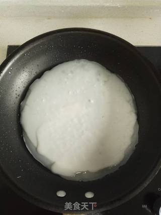 三鲜豆皮的做法步骤:6