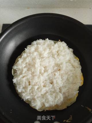三鲜豆皮的做法步骤:7