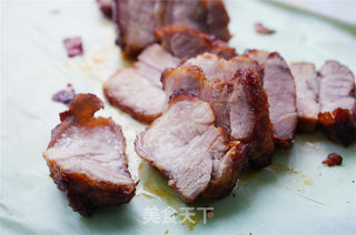 豆瓣酱烤肉的做法步骤:6