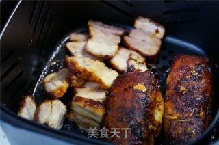 豆瓣酱烤肉的做法步骤:7