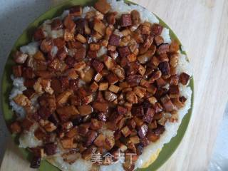 三鲜豆皮的做法步骤:8