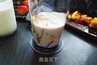 奶油黄桃冰棒的做法步骤:3