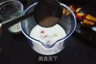 奶油黄桃冰棒的做法步骤:4