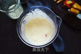 奶油黄桃冰棒的做法步骤:5