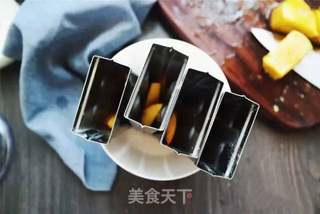 奶油黄桃冰棒的做法步骤:6