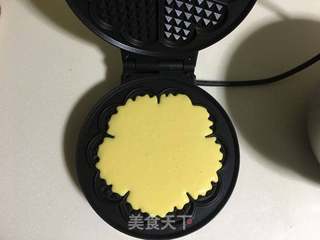 炼乳华夫饼的做法步骤:7