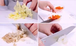 蒸鲟鱼蔬菜饭—宝宝的第一顿饭这么吃的做法步骤:2