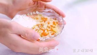 蒸鲟鱼蔬菜饭—宝宝的第一顿饭这么吃的做法步骤：8