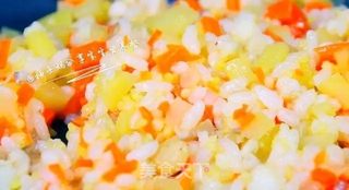 蒸鲟鱼蔬菜饭—宝宝的第一顿饭这么吃的做法步骤:10