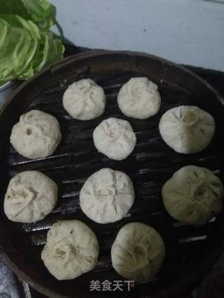 粗粮多馅包(豆浆余渣变身秀)的做法步骤:9