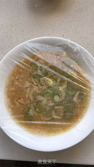 小葱虾皮蒸鸡蛋的做法步骤:6