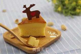 焦糖布丁蛋糕的做法步骤:18