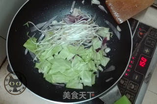 日式炒乌冬的做法步骤:7
