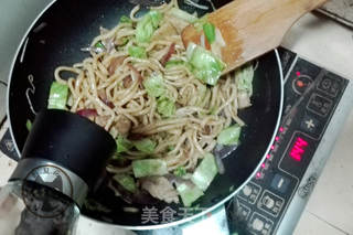 日式炒乌冬的做法步骤:9