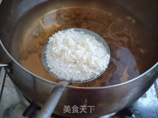 陈皮花生粥的做法步骤:6